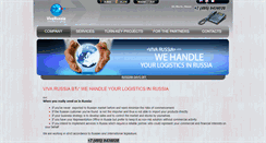 Desktop Screenshot of eng.vivarussia.com